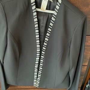 Elegant evening dress with jacket